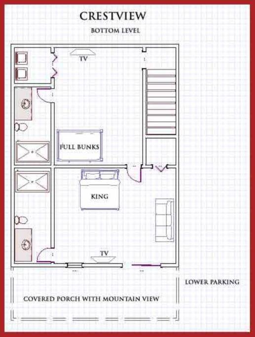 Crestview-spectacular 3 Bed 3 Bath 5 Min To Slopes Holiday home *